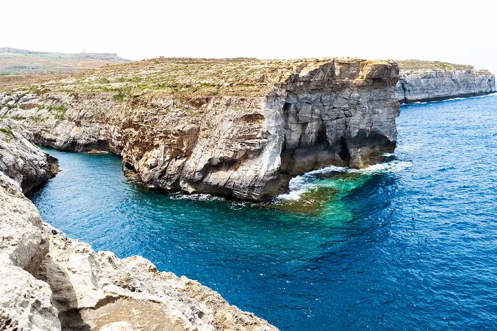 Cathedral Cave at Wied il-Għasri on Gozo'