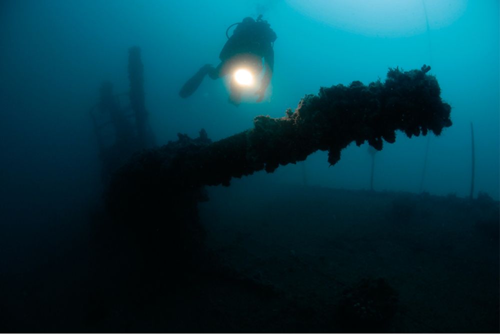 CESARE ROSSAROL top wreck in croatia