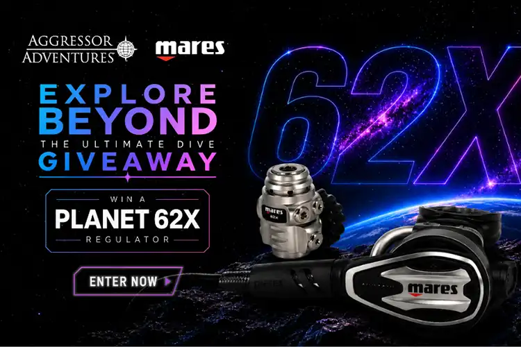 Aggressor Adventures launches Mares PLANET 62X sweepstakes