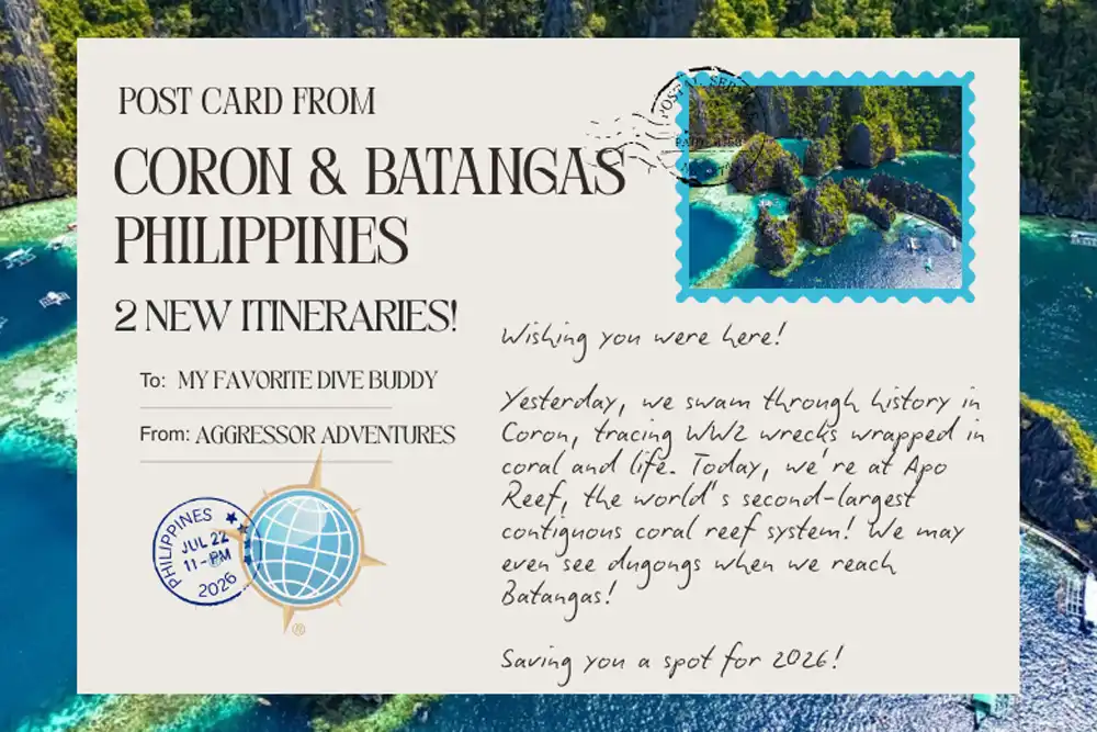 New Philippines Aggressor itineraries launched for 2025–26