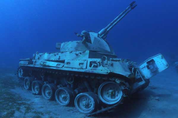 Aqaba’s underwater military museum
