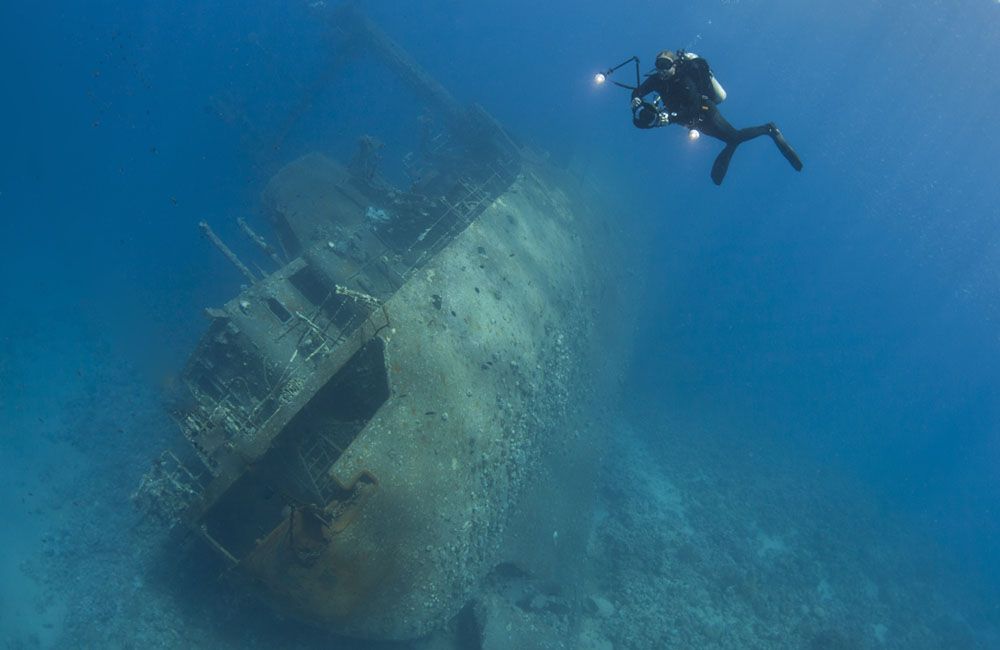 the cedar pride is probably the best known wreck dive in Aqaba