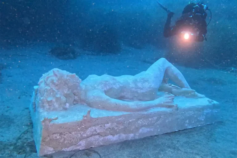 ART4SEA: a new Mediterranean underwater museum on three islands.