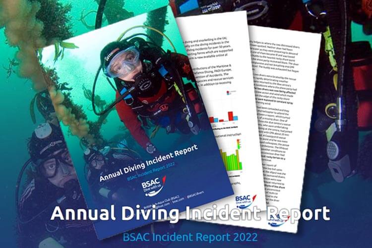 BSAC Annual Diving Incident Report 2022 published
