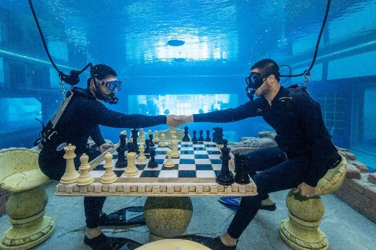 Deep Dive Dubai Celebrates International Chess Day DIVE Magazine Deep Dive Dubai Celebrates International Chess Day DIVE Magazine