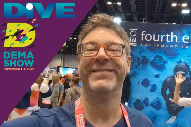 tom st george reports for DIVE from DEMA show 2022