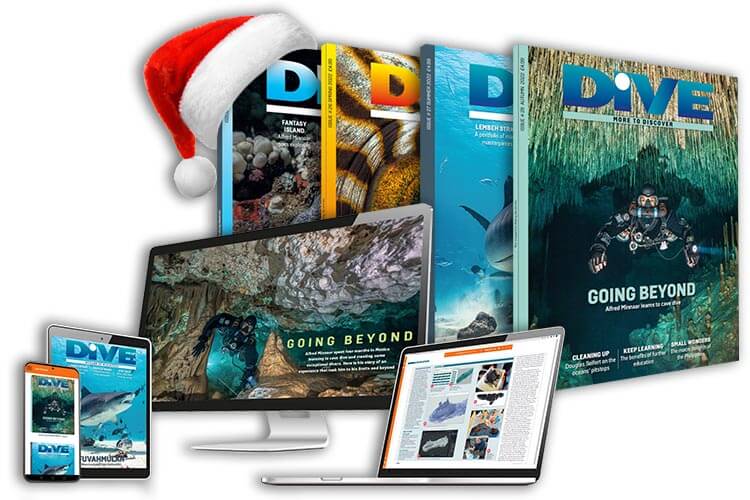 DIVE Magazine Christmas competition