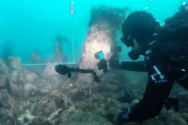 Divers discover 7,000-year-old stone wall beneath the sea off Brittany