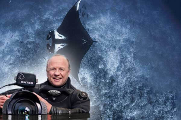 An evening with Doug Allan for World Manta Day