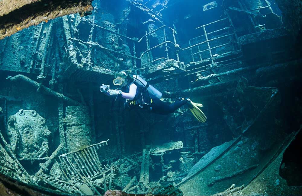 Chrisoula K wreck dive