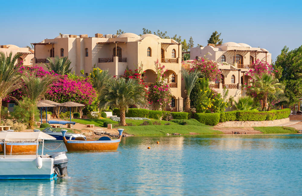 El Gouna is a great location from which to scuba dive