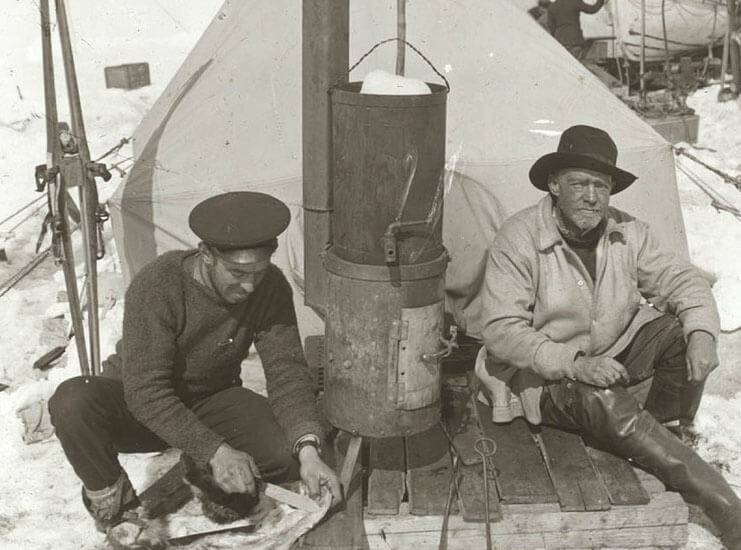 ernest shackleton and expedition photographer frank hurley