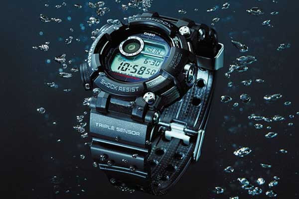 Top of the range G-Shock watch for divers