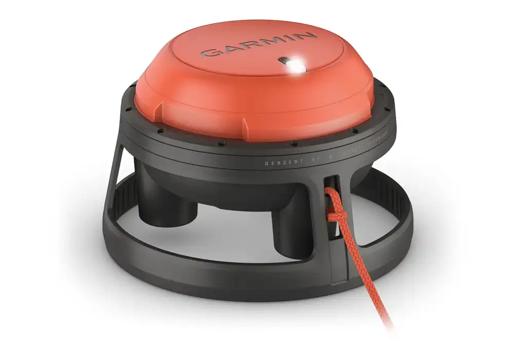 a picture of the garmin descent s1 buoy on its own