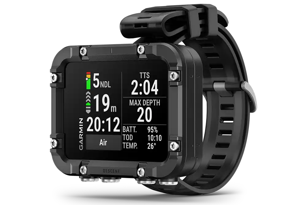 New Garmin Descent X30 wide screen dive computer
