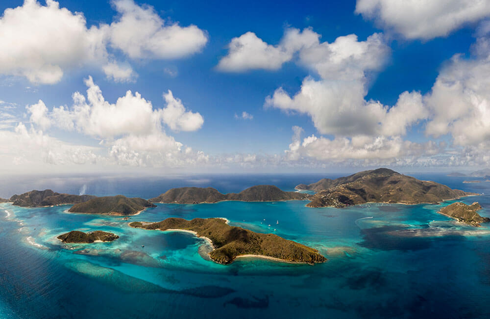 the british virgin islands is one of the best places for caribbean yacht charters