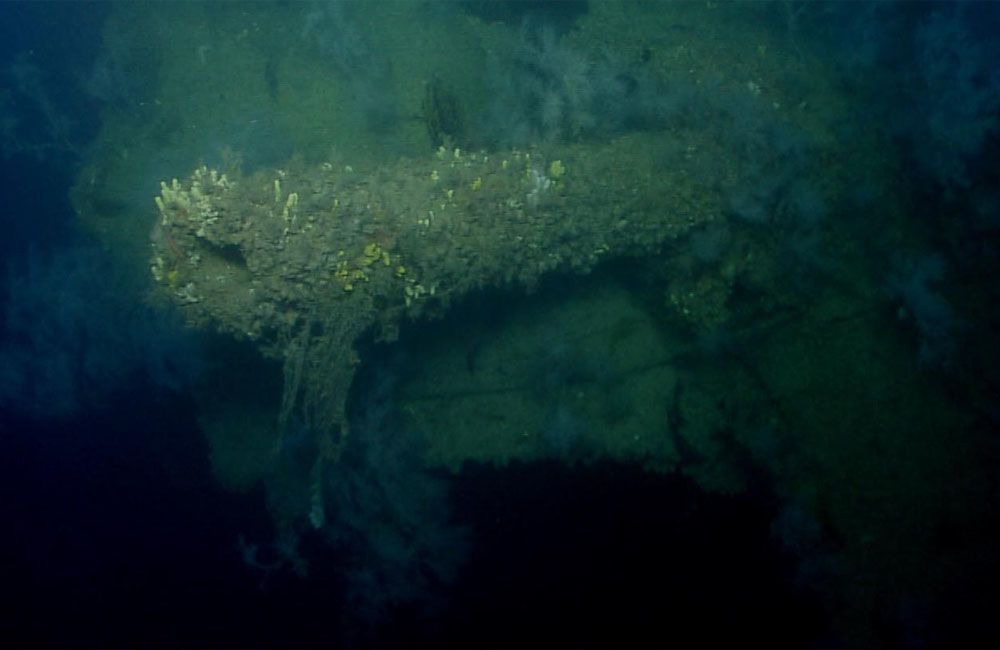 One of HMS Russell's cannons