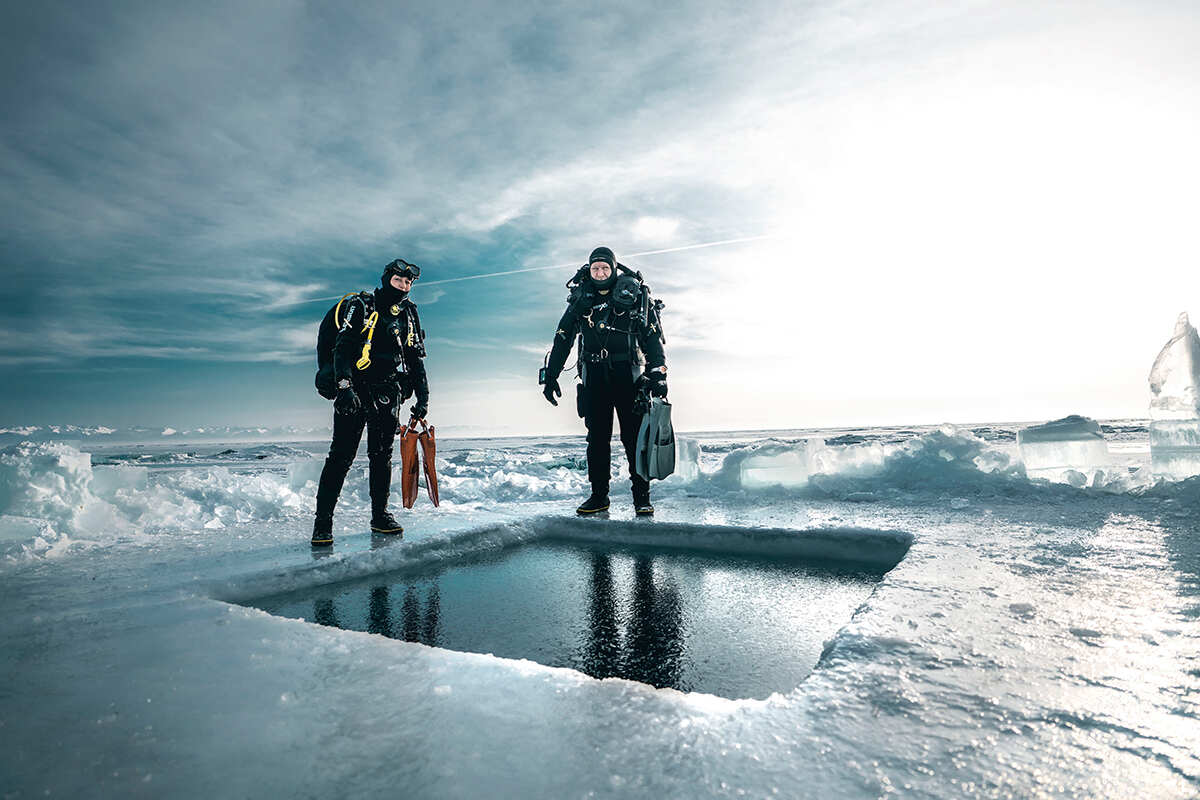 Ice cool scuba diving in Lake Baikal - DIVE Magazine