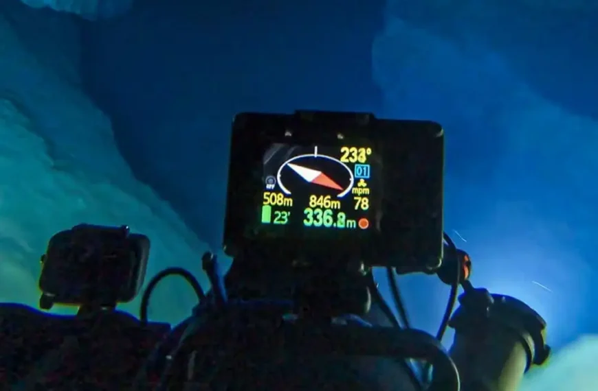 Polish cave diver breaks world scuba depth record with 338m descent