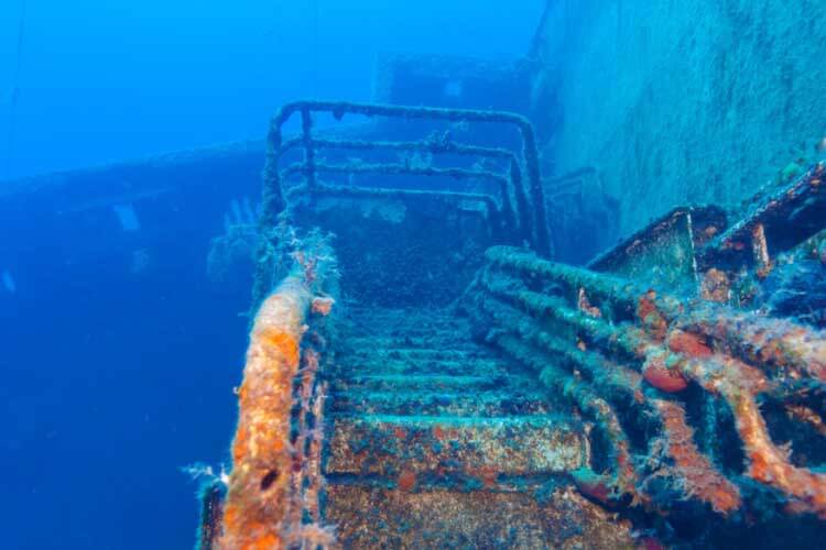 staircase of the ss zenobia
