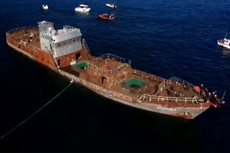 Smuggler’s ship sunk as Ireland’s first artificial reef