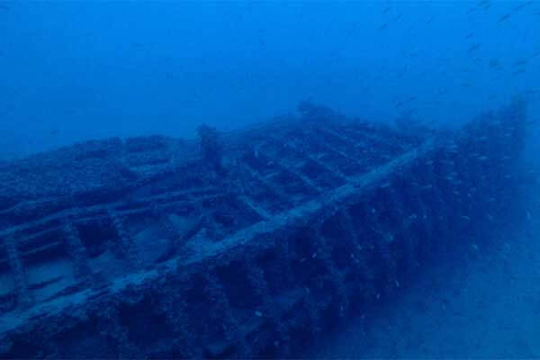 Mystery shipwreck discovered off Greek island
