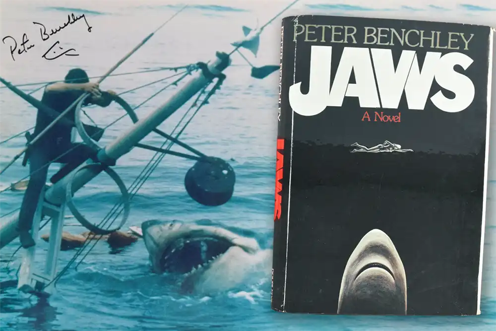 Peter Benchley’s Jaws memorabilia and dive gear to be auctioned for charity