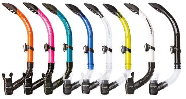 ScubaPro Spectra Dry Snorkel (Yellow) Good Used Condition