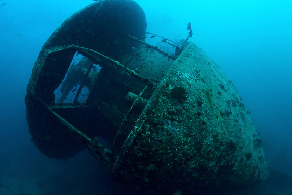 Thistlegorm's stern section