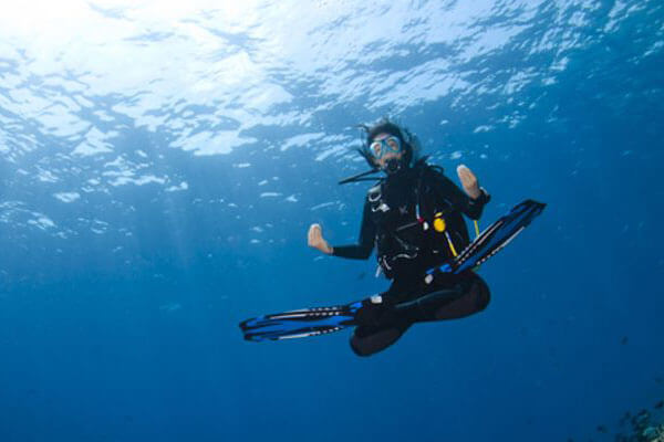 How to beat stress underwater